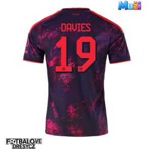 Bayern Munich Alphonso Davies #19 Alternativní Dres 2026-27 Krátký Rukáv